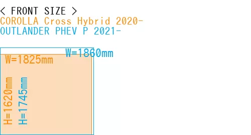 #COROLLA Cross Hybrid 2020- + OUTLANDER PHEV P 2021-